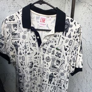 Lacoste Live Woodsy Hipster Polo Men sz 5